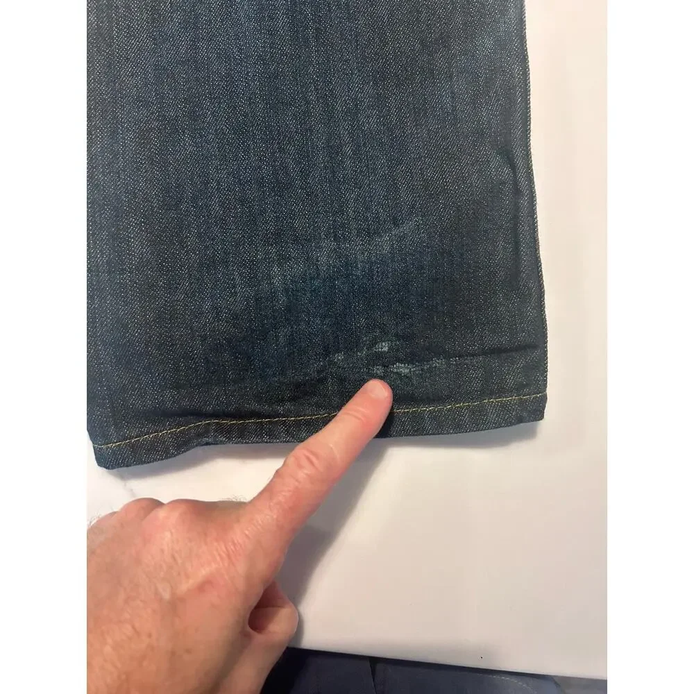 Levi’s 514 Button Fly Jeans 34x 30Blue Denim‎ Pants Ca00342 WPL 423